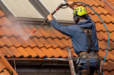 Démoussage et hydrofuge de toiture à Jonzieux